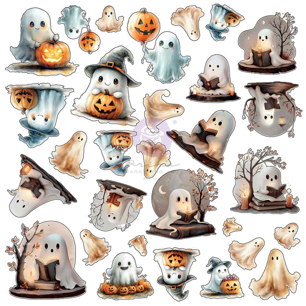 Prima Marketing: Bewitched – Vellum Ephemera – The Boo Crew (60 pcs)