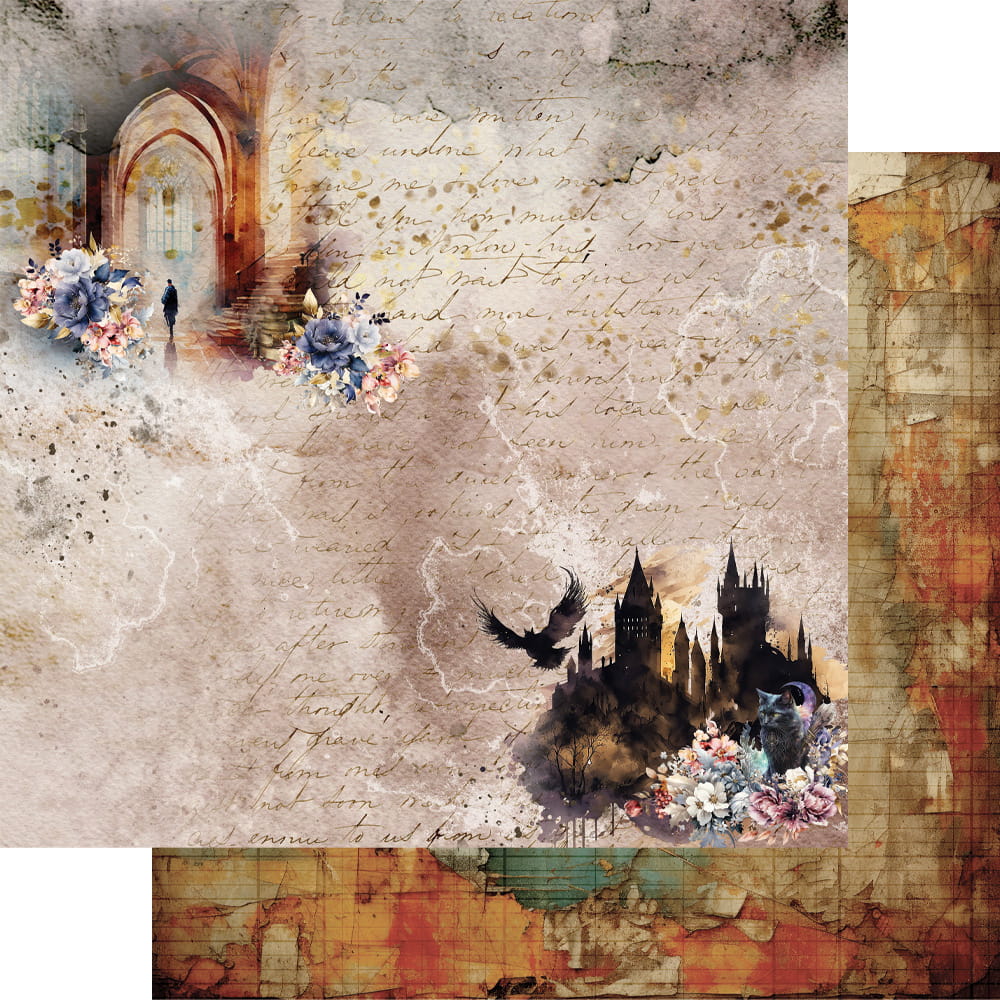Alchemy of Art: Legends of the magic school 12x12 Inch paper pack