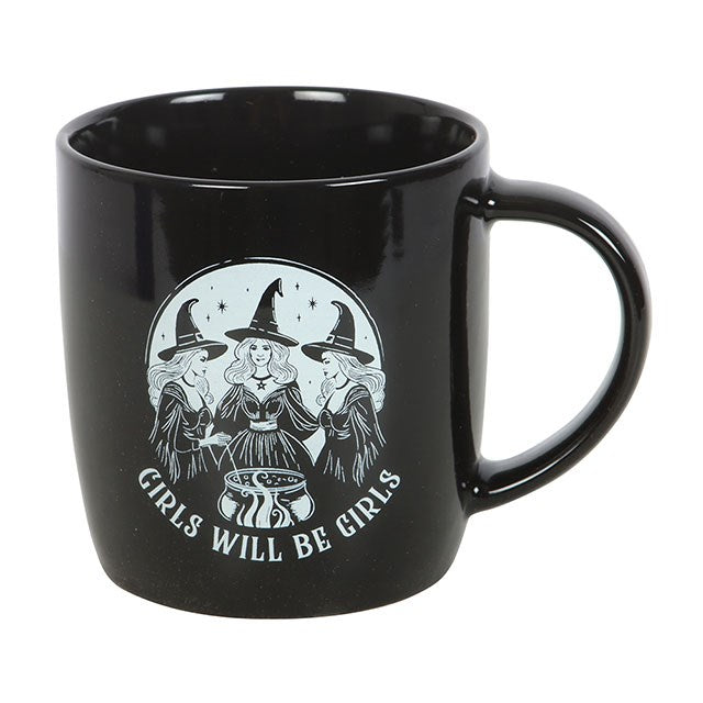 Tazza witchy Girls Will Be Girls - nero
