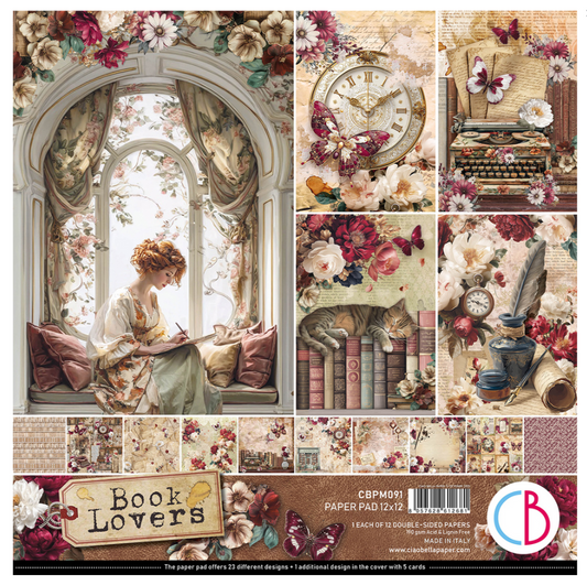 PREORDINE: CiaoBella Book Lovers 12x12 Inch Patterns Pad