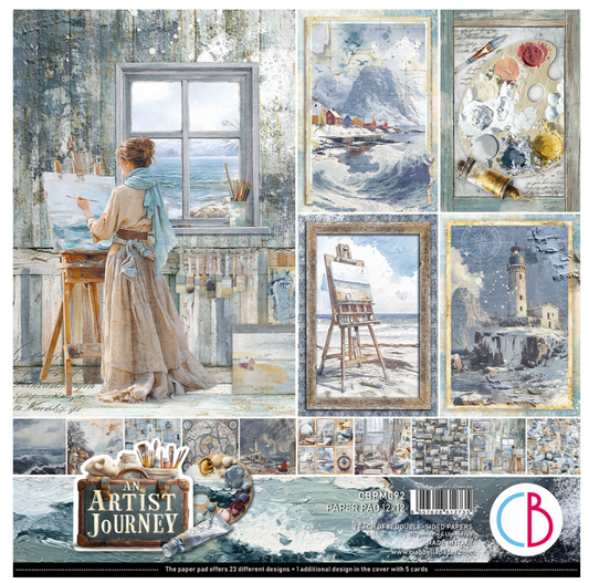 PREORDINE: CiaoBella Artist Journey 12x12 Inch Patterns Pad