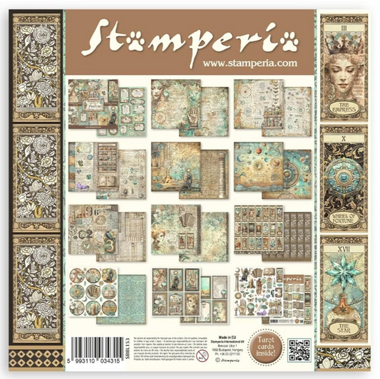 Stamperia: Fortune 12x12 Inch Paper Pack