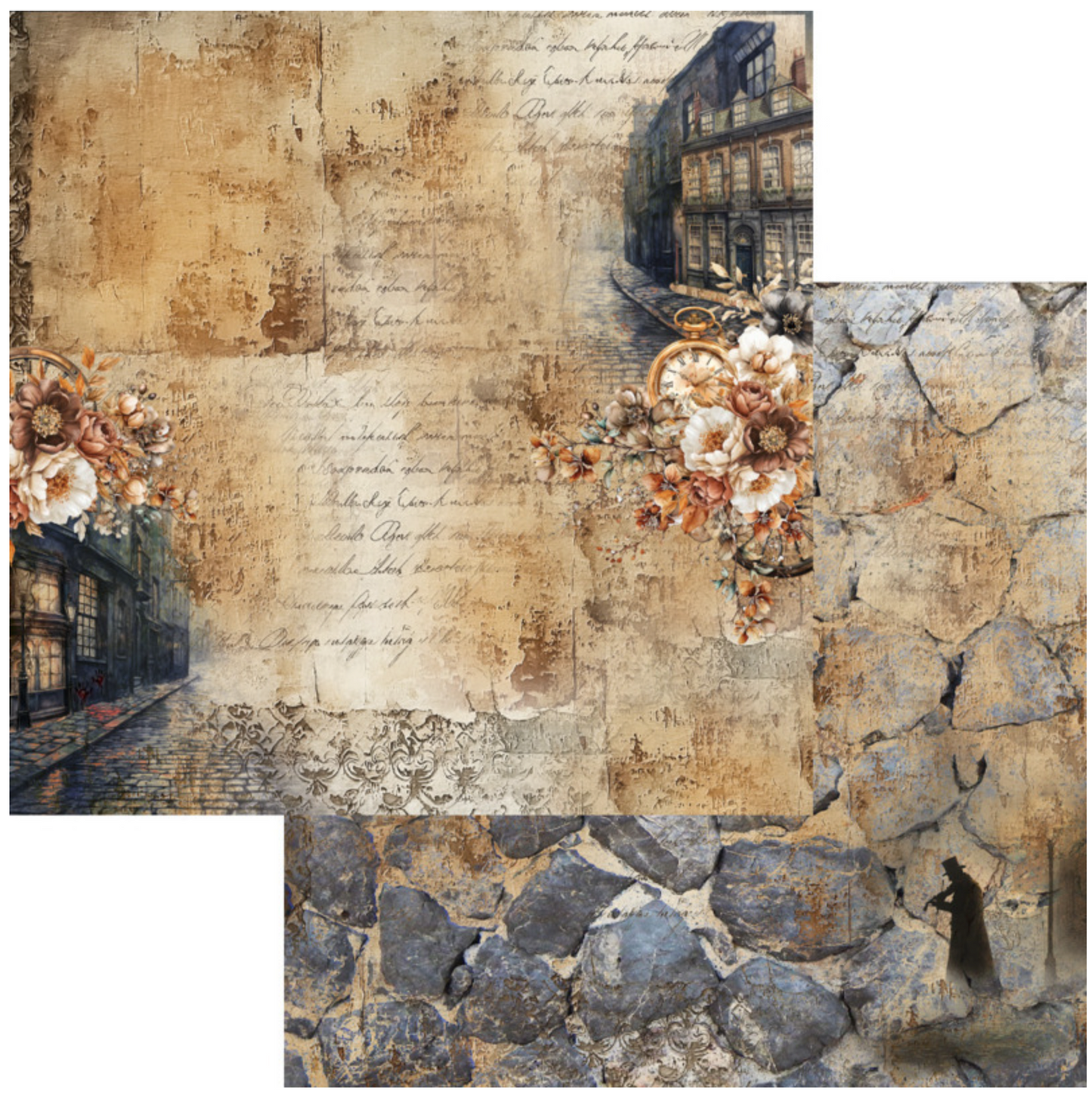 Alchemy of Art: Behind Closed Doors 12x12 Inch paper pack