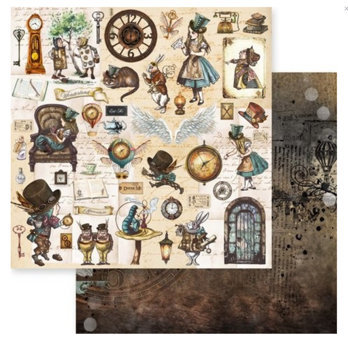 Memory Place: Wonderland 6x6 Inch Paper Pack