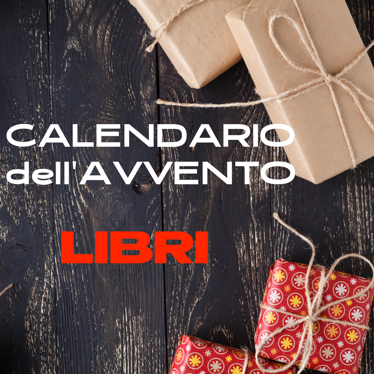 Calendario dell'avvento: LIBRI - PREORDINE