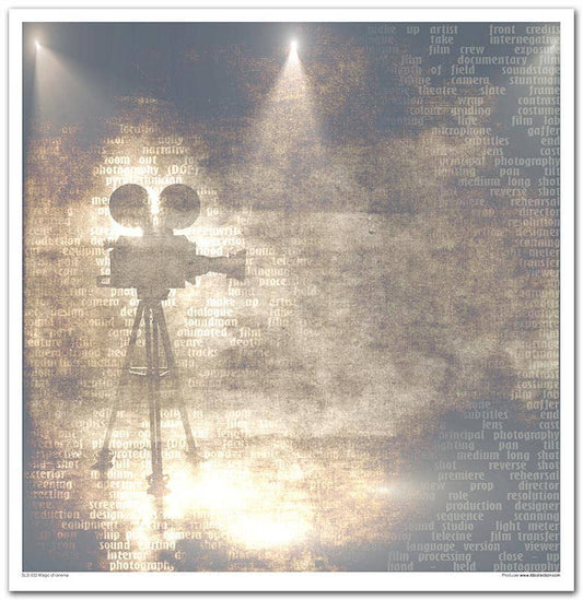ITD: 12x12 inches paper pack MAGIC OF CINEMA
