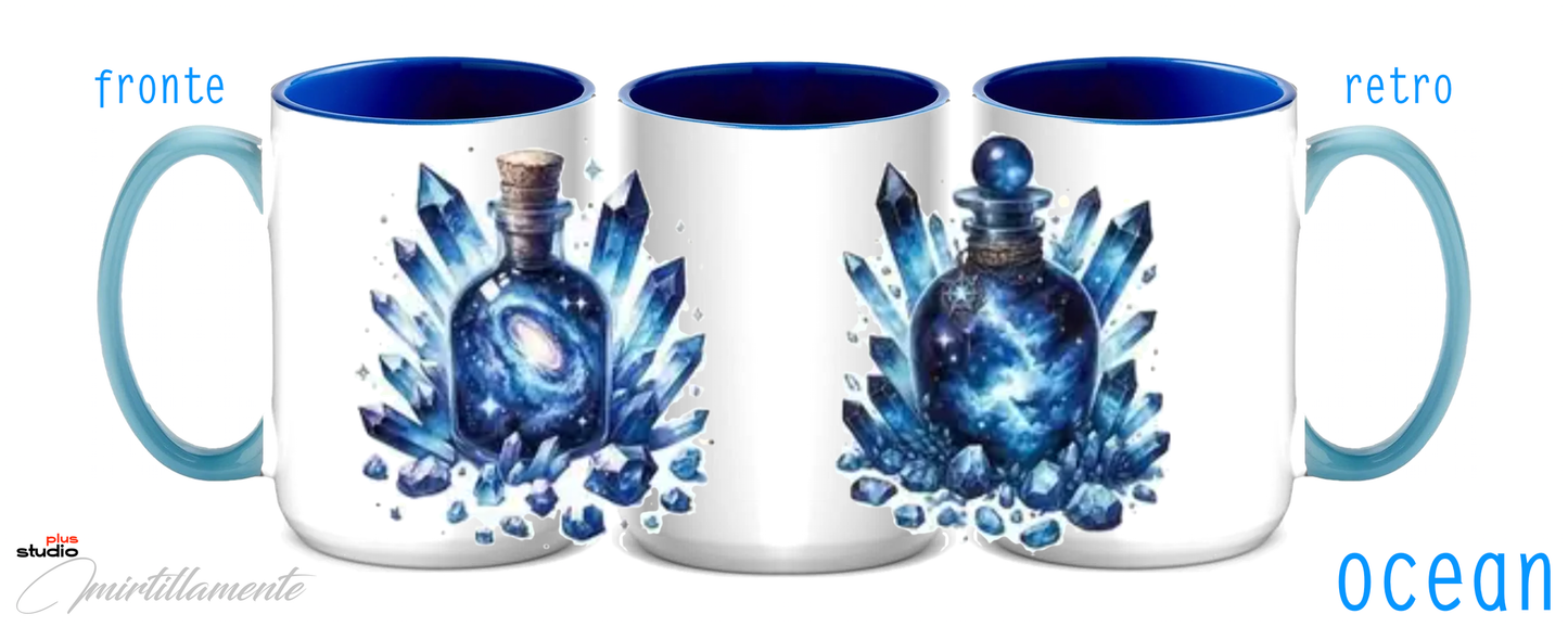 Tazza in ceramica 425 ml (mod. Ocean) - POTIONS BLUE