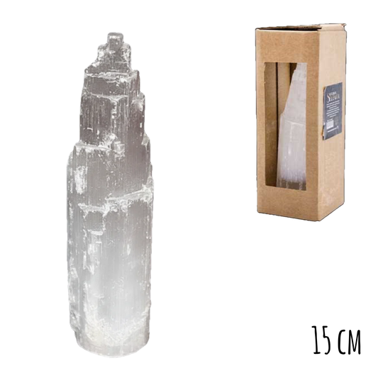Selenite: cattedrale 15 cm
