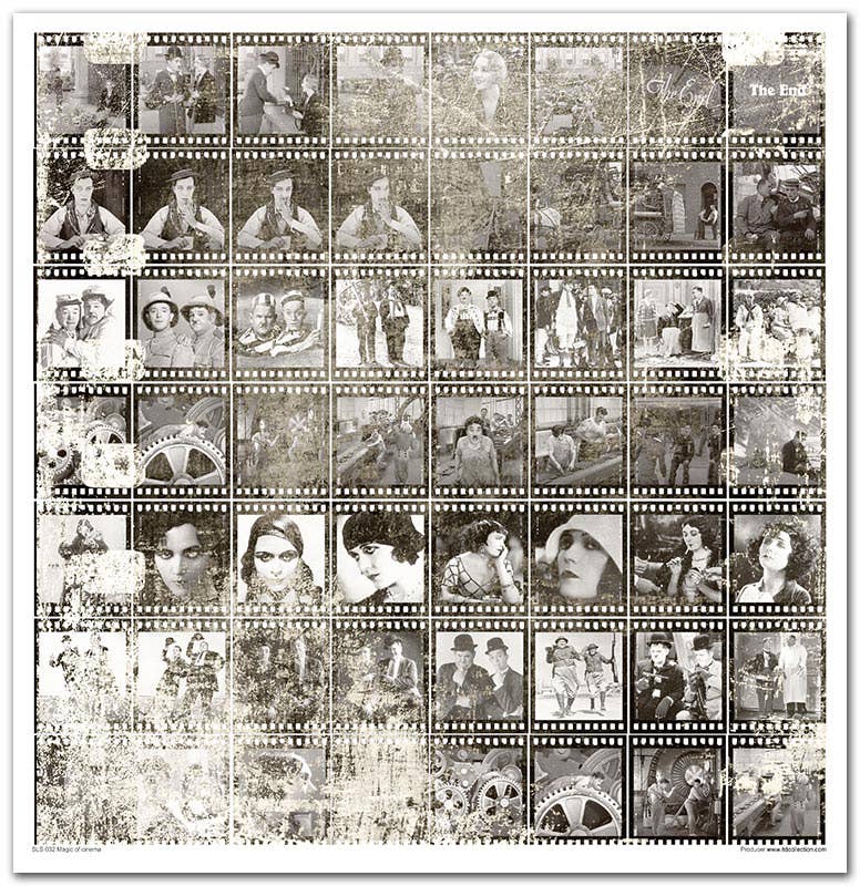 ITD: 12x12 inches paper pack MAGIC OF CINEMA