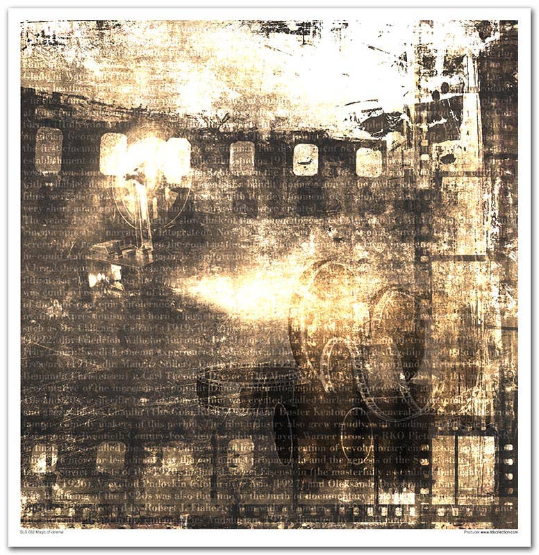 ITD: 12x12 inches paper pack MAGIC OF CINEMA