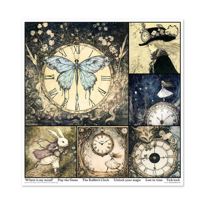 ITD: 12x12 inches paper pack ALICE'S MAGIC 1