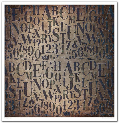 ITD: 12x12 inches paper pack STEAMPUNK