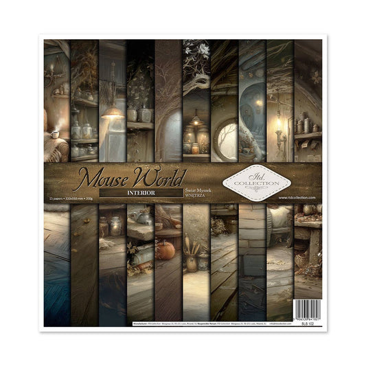 ITD: 12x12 inches paper pack MOUSE WORLD (interior)