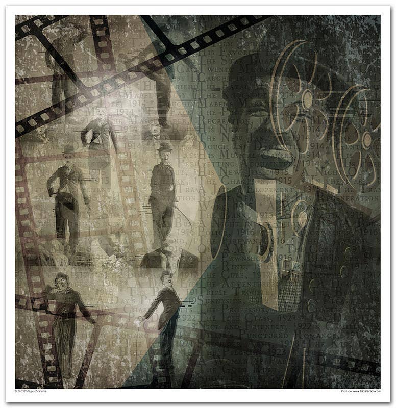 ITD: 12x12 inches paper pack MAGIC OF CINEMA