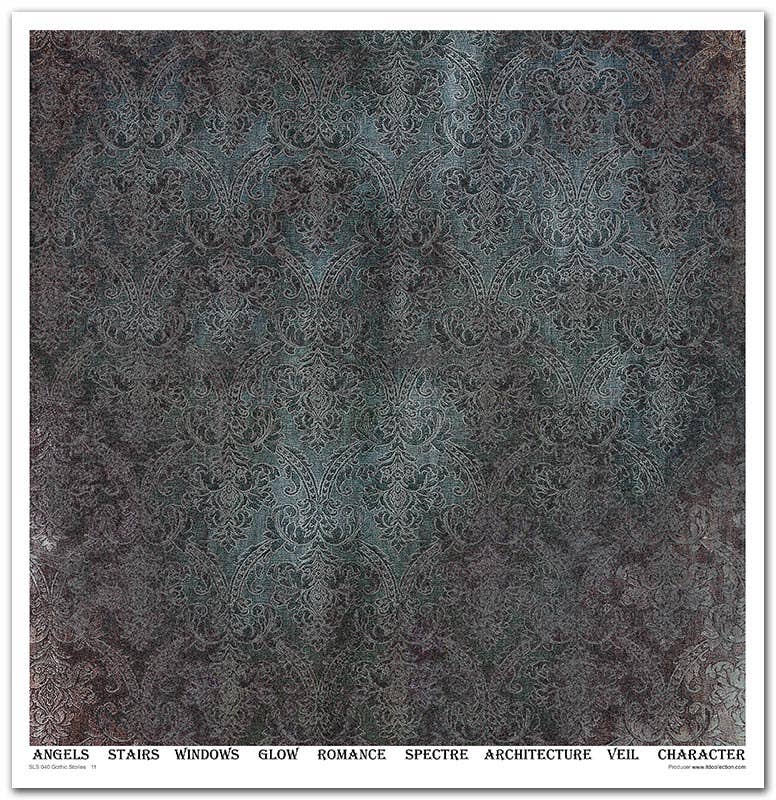 ITD: 12x12 inches paper pack GOTHIC STORIES 2