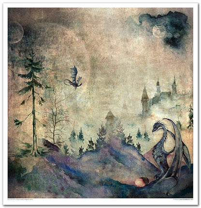 ITD: 12x12 inches paper pack AN UNDISCOVERED MAGIC WORLD