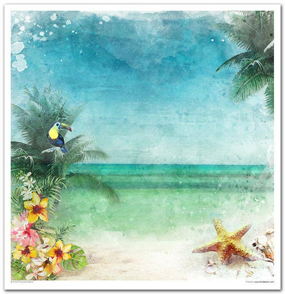 ITD: 12x12 inches paper pack TROPICAL DREAMS