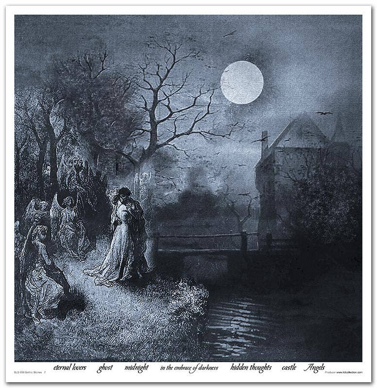 ITD: 12x12 inches paper pack GOTHIC STORIES