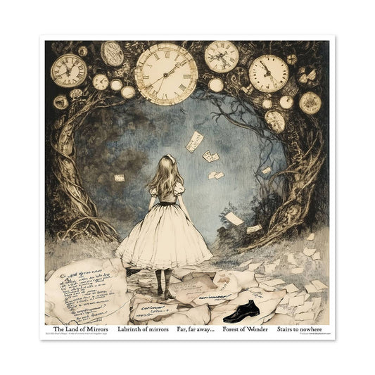 ITD: 12x12 inches paper pack ALICE'S MAGIC 2