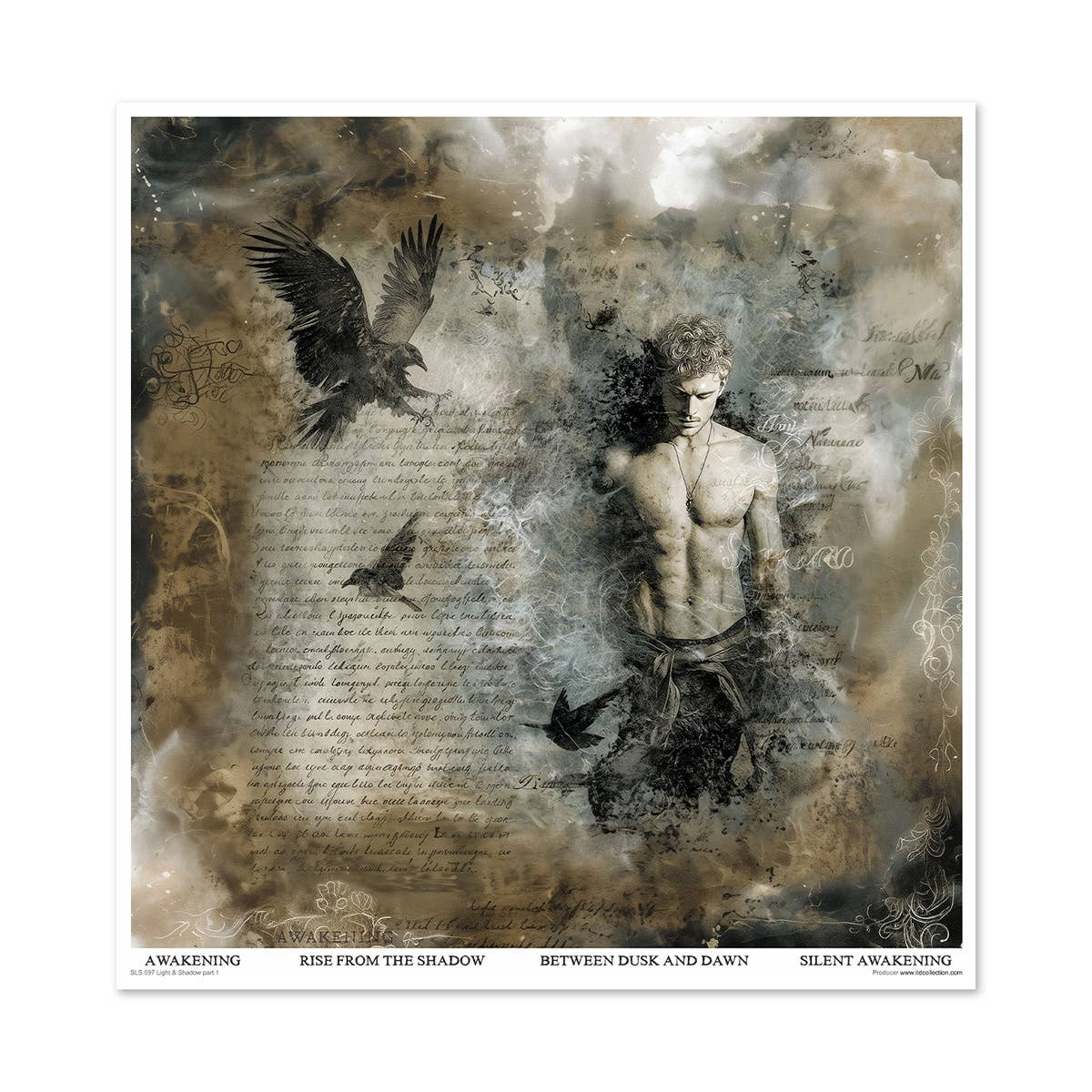 ITD: 12x12 inches paper pack LIGHT AND SHADOW 1