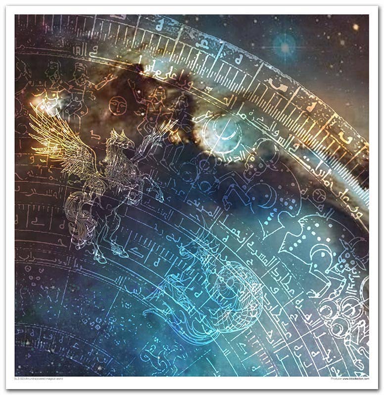ITD: 12x12 inches paper pack AN UNDISCOVERED MAGIC WORLD