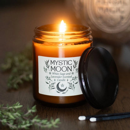 Candela Mystic Moon - Lavanda e Salvia bianca