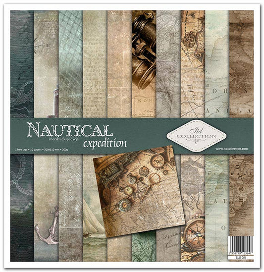 ITD: 12x12 inches paper pack NAUTICAL