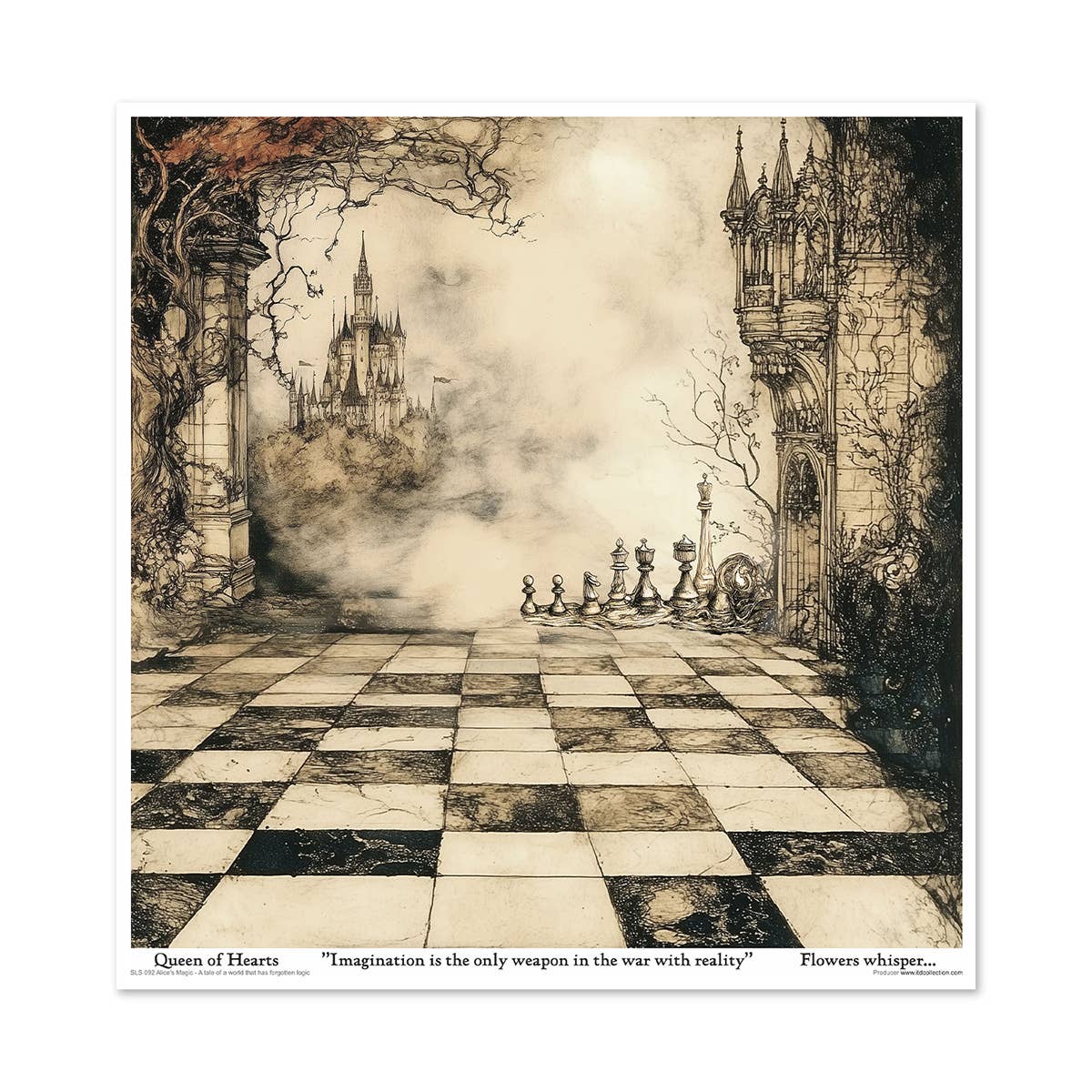 ITD: 12x12 inches paper pack ALICE'S MAGIC 2