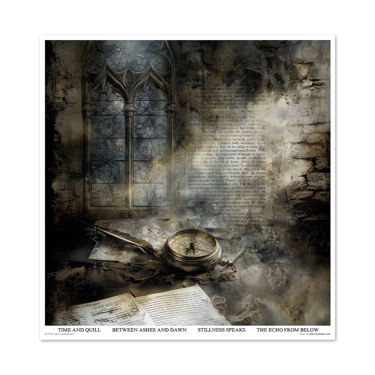 ITD: 12x12 inches paper pack LIGHT AND SHADOW 1