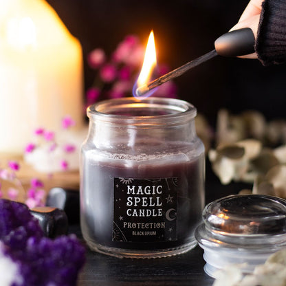 Candela in mini-giara Opium - Protezione