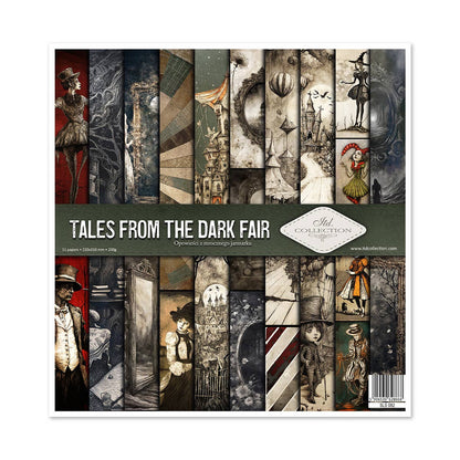 ITD: 12x12 inches paper pack TALES FROM THE DARK FAIR