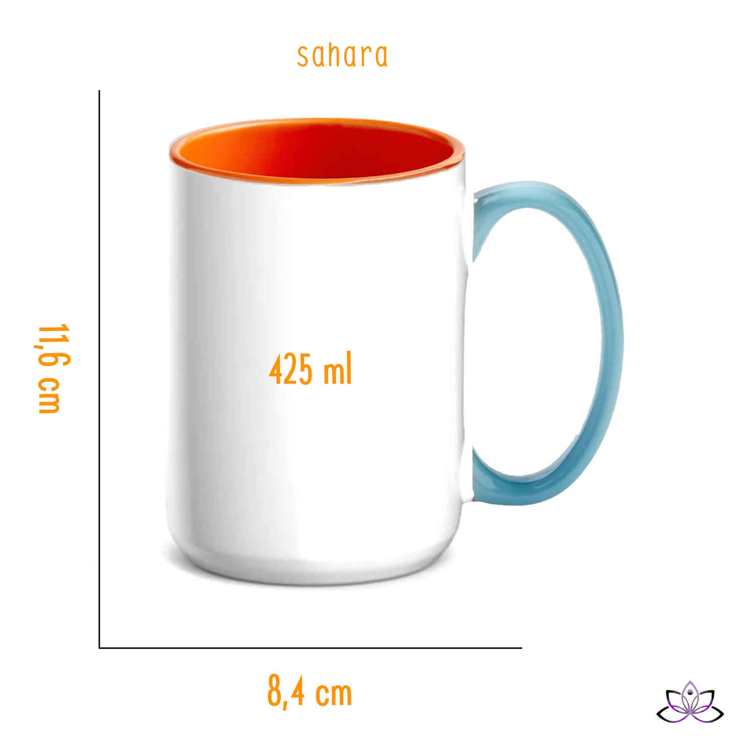 Tazza in ceramica 425 ml (mod. Sahara) - DOGS