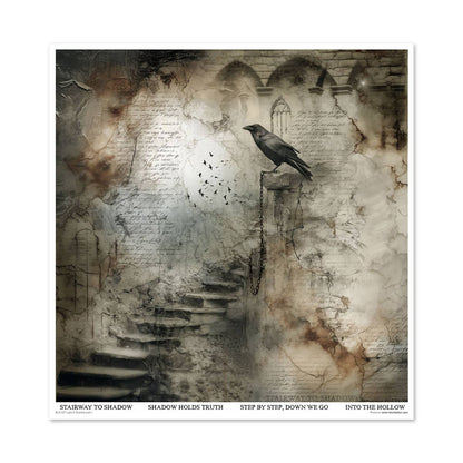 ITD: 12x12 inches paper pack LIGHT AND SHADOW 1