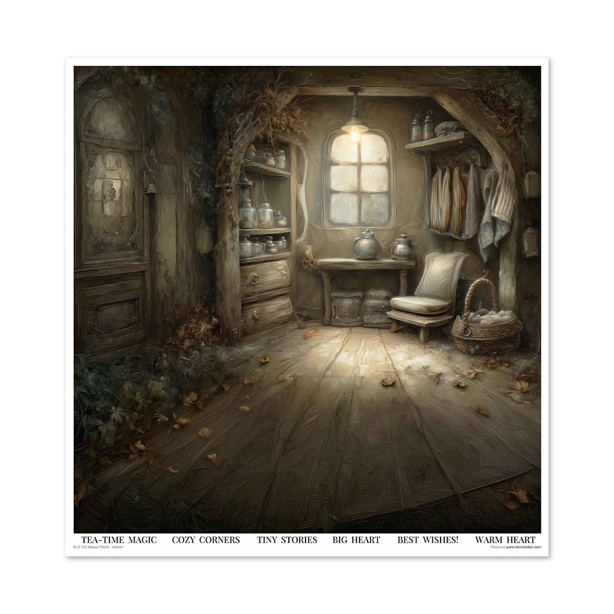 ITD: 12x12 inches paper pack MOUSE WORLD (interior)