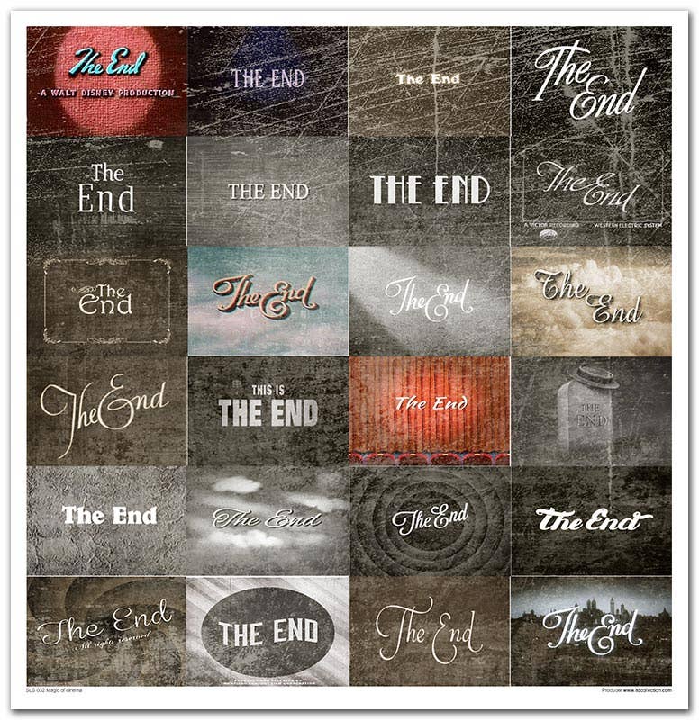 ITD: 12x12 inches paper pack MAGIC OF CINEMA