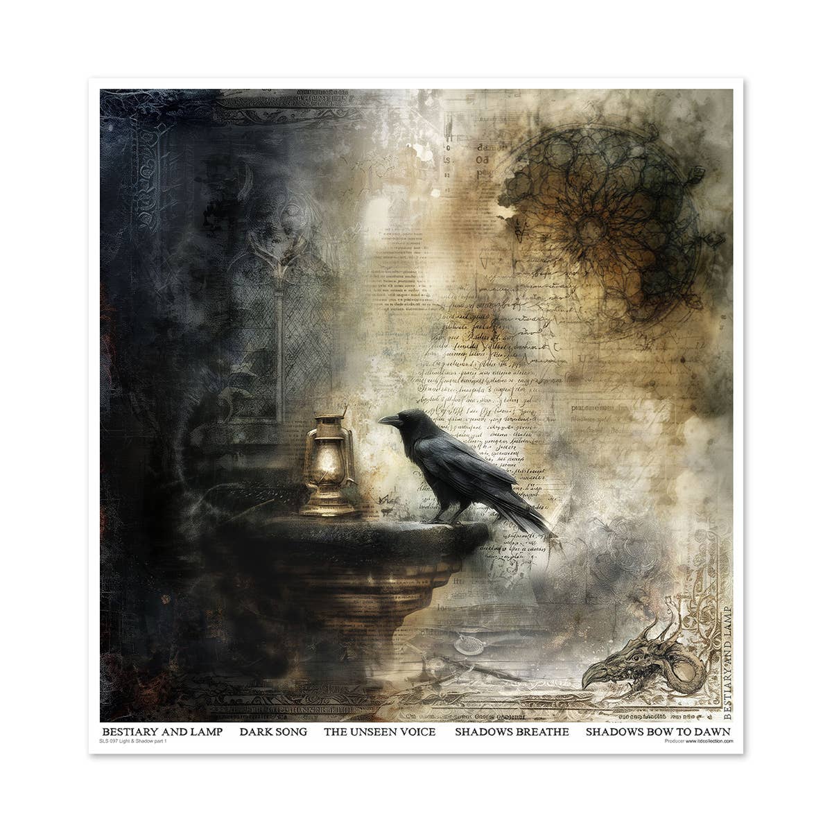 ITD: 12x12 inches paper pack LIGHT AND SHADOW 1