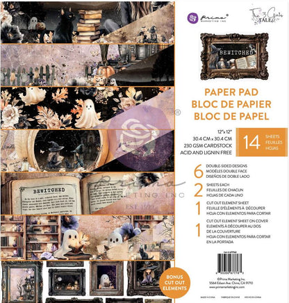 Prima Marketing: Bewitched – 12x12 inches Paper Pack
