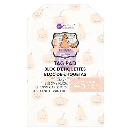 Prima Marketing: Twilight – 2,5x4 inches Tag Pad – 45 pcs