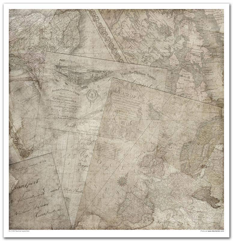ITD: 12x12 inches paper pack NAUTICAL