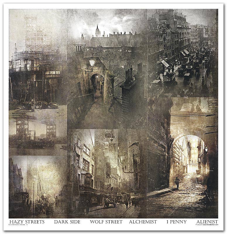 ITD: 12x12 inches paper pack GOTHIC STORIES