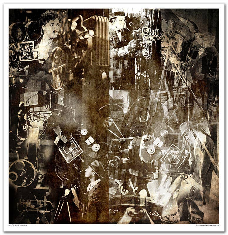 ITD: 12x12 inches paper pack MAGIC OF CINEMA