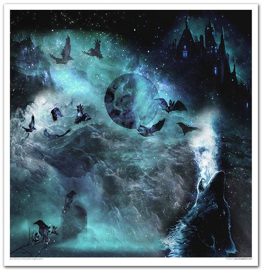 ITD: 12x12 inches paper pack AN UNDISCOVERED MAGIC WORLD