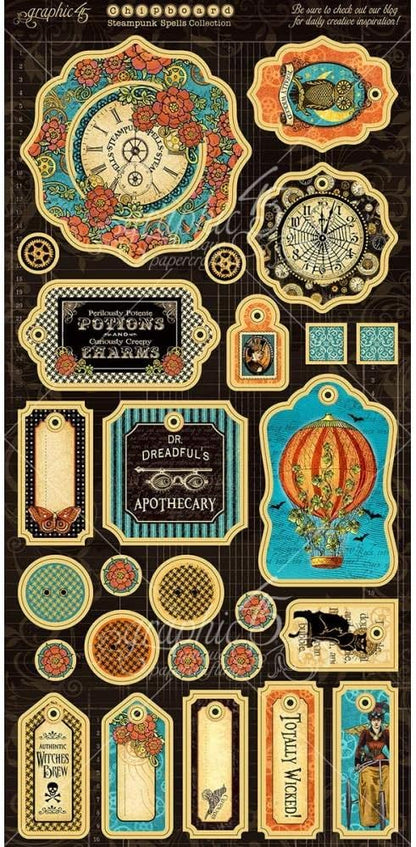 Graphic45: Graphic 45 Steampunk Spells Deluxe Collector's Edition