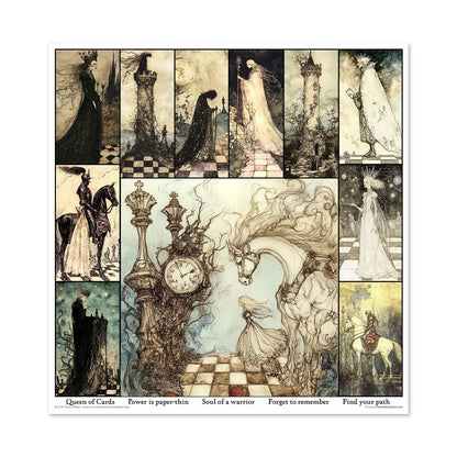 ITD: 12x12 inches paper pack ALICE'S MAGIC 1