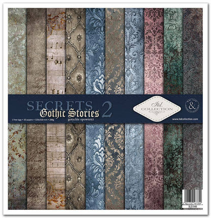 ITD: 12x12 inches paper pack GOTHIC STORIES 2
