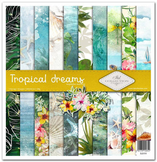 ITD: 12x12 inches paper pack TROPICAL DREAMS