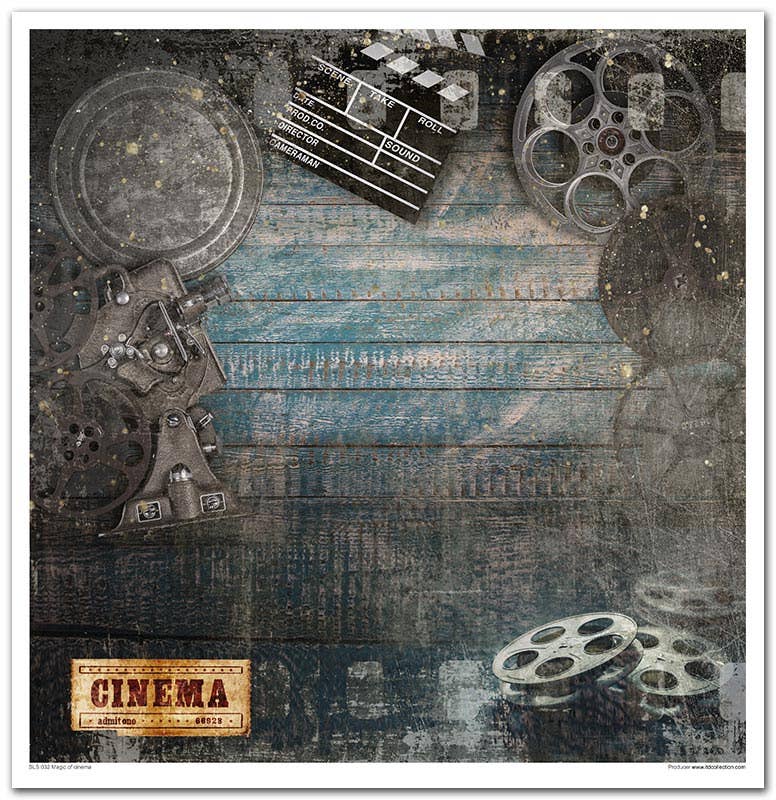 ITD: 12x12 inches paper pack MAGIC OF CINEMA