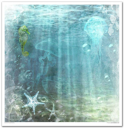 ITD: 12x12 inches paper pack TROPICAL DREAMS
