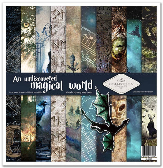 ITD: 12x12 inches paper pack AN UNDISCOVERED MAGIC WORLD