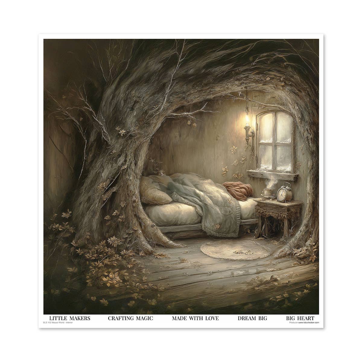 ITD: 12x12 inches paper pack MOUSE WORLD (interior)